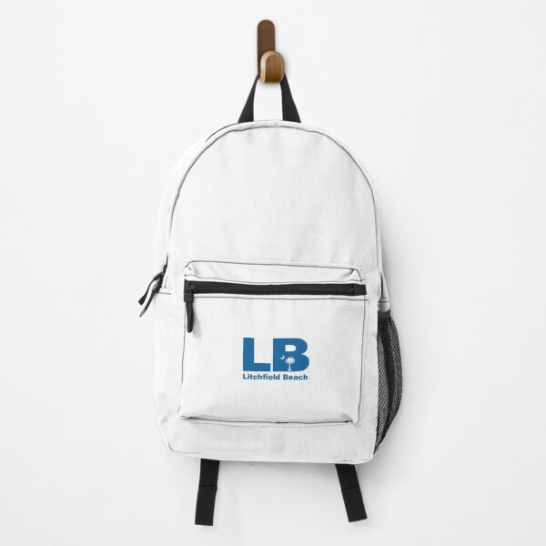 Item preview, Litchfield Beach Logo Blue designed and sold by maryhershey.