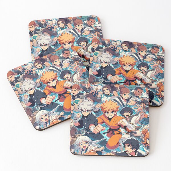 Item preview, Anime characters fighting designed and sold by Silbays.