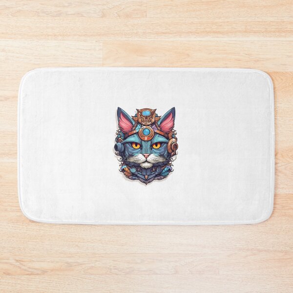 Item preview, Mechanic Cat - Gearhead Warrior designed and sold by Aziradesign.