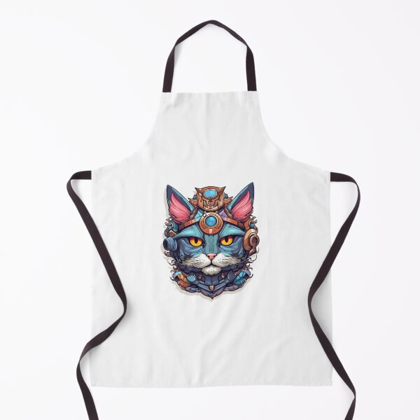 Item preview, Mechanic Cat - Gearhead Warrior designed and sold by Aziradesign.