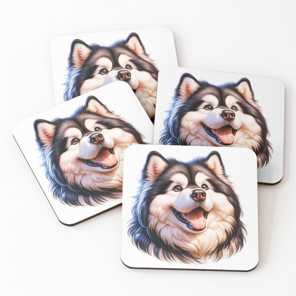 Aperçu de l'œuvre Joli visage de Malamute d'Alaska créée et vendue par TheAnimalZ00.