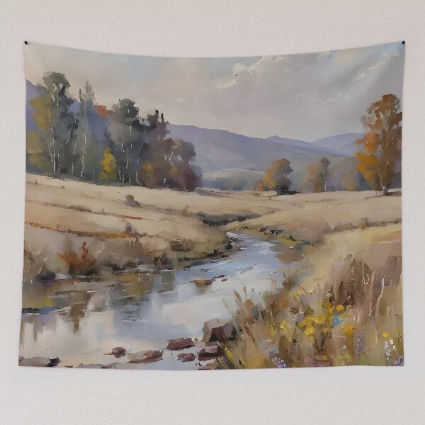 Item preview, Harvest Hues at Meadow's Edge designed and sold by AJSRPrints.