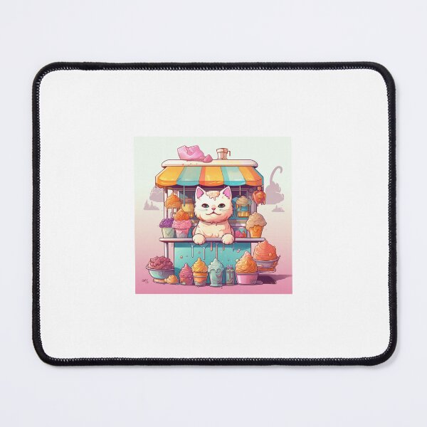 Item preview, Ice Cream Kitty - Sweet Scoops Cat designed and sold by Aziradesign.