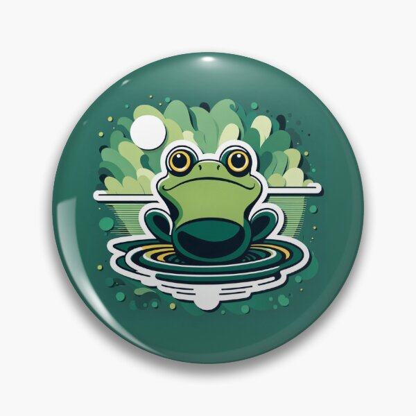 Item preview, Green Frog Character designed and sold by Silviajones.