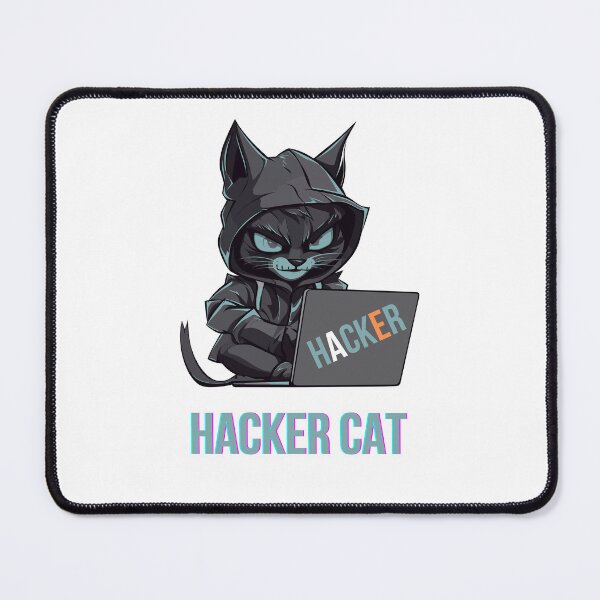 Item preview, Hacker cat T-Shirt designed and sold by ridhifashion.