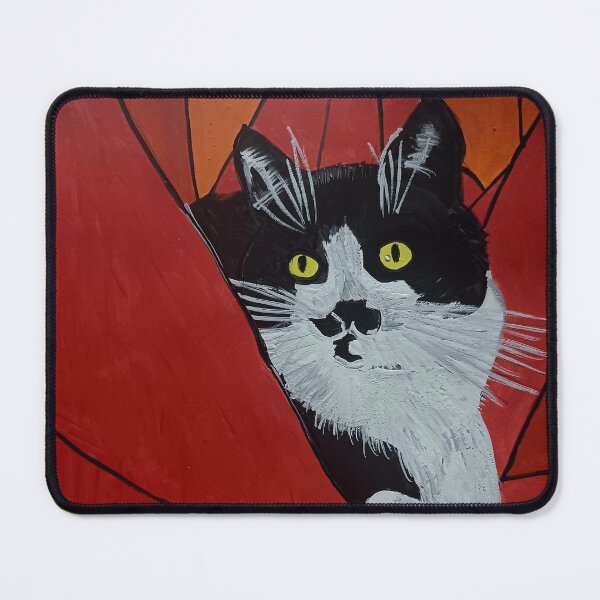 Item preview, Immortalisation of Spud, the cat with a "tash" designed and sold by dawnsm.