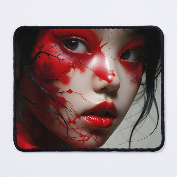 Item preview, Korean face painted red designed and sold by Emile-Sabord.