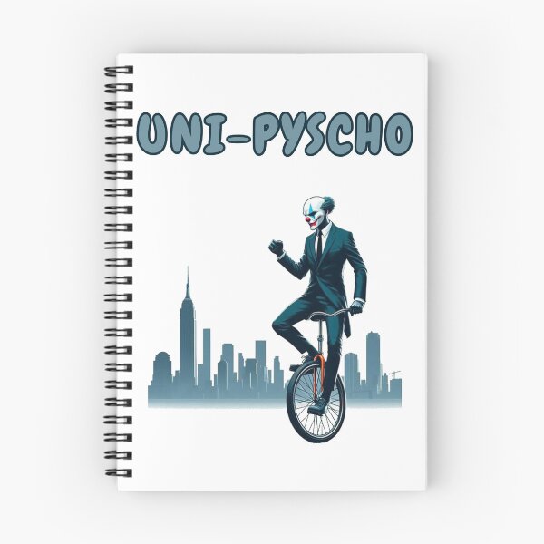 Item preview, Uni-Pyscho clown city art designed and sold by DudzDesignz.