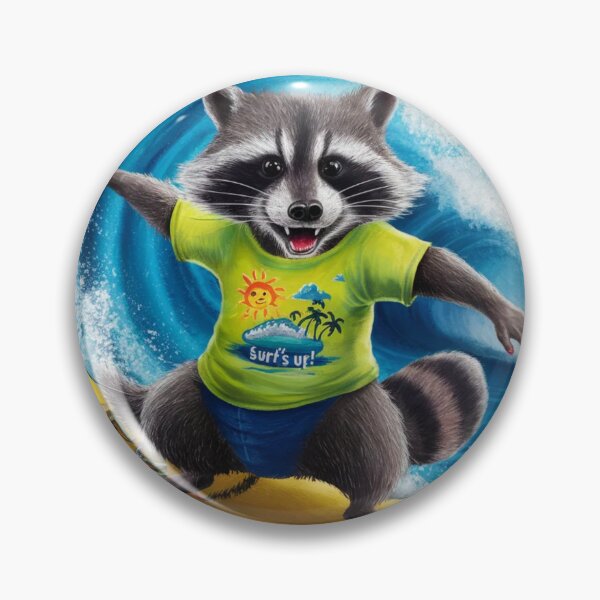 Item preview,  "CUTE MAPACHE SURFING "  designed and sold by Obinne.