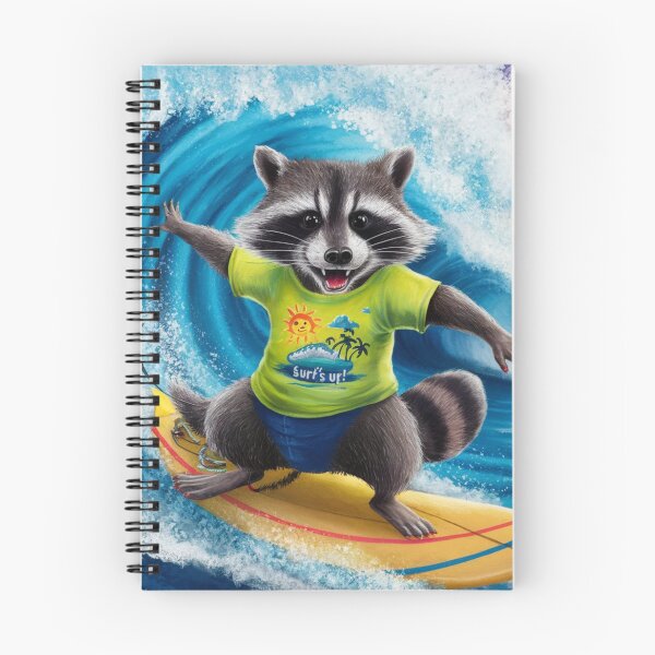 Item preview,  "CUTE MAPACHE SURFING "  designed and sold by Obinne.