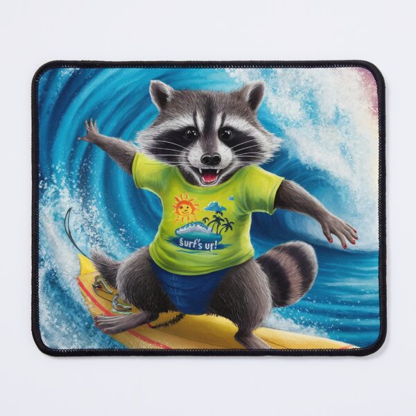 Item preview,  "CUTE MAPACHE SURFING "  designed and sold by Obinne.