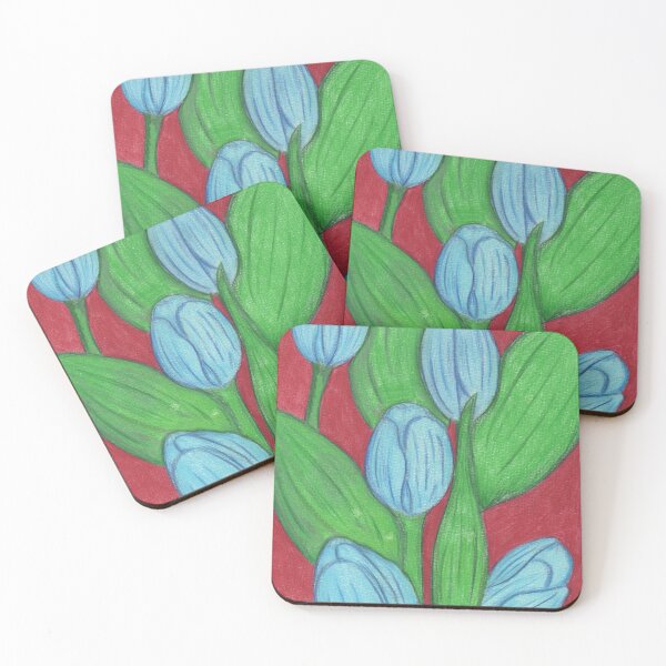 Item preview, Blue flowers designed and sold by Artbysarah23.