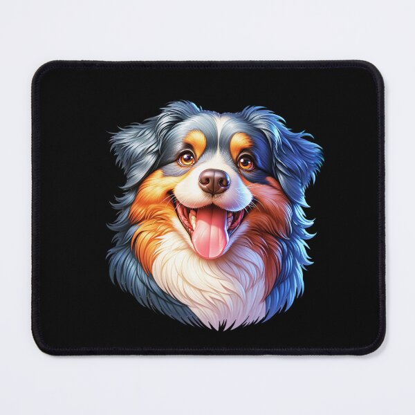 Item preview, Cute Australian Shepherd Face designed and sold by TheAnimalZ00.