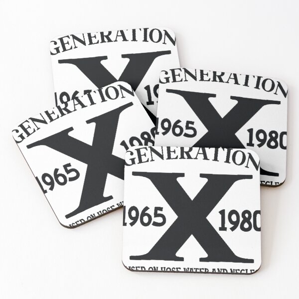 Item preview, Gen X The Feral Generation Gen X women & men born between 1965 - 1980  designed and sold by BerraART.