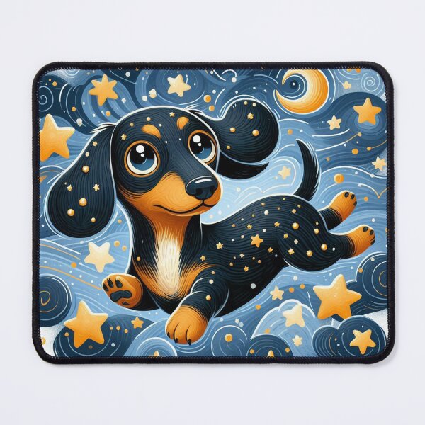 Item preview, Whimsical Dachshund designed and sold by HarmonyandSage.