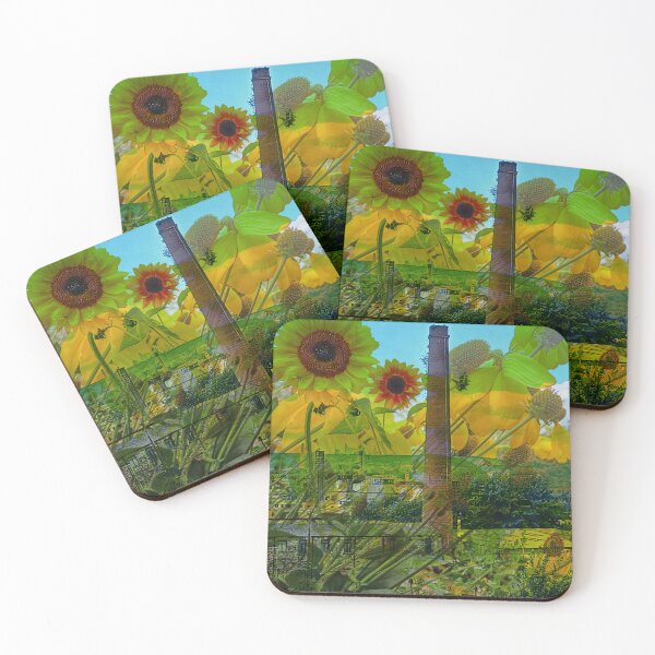 Item preview, Sunflowers and flowers in Saltaire designed and sold by dawnsm.