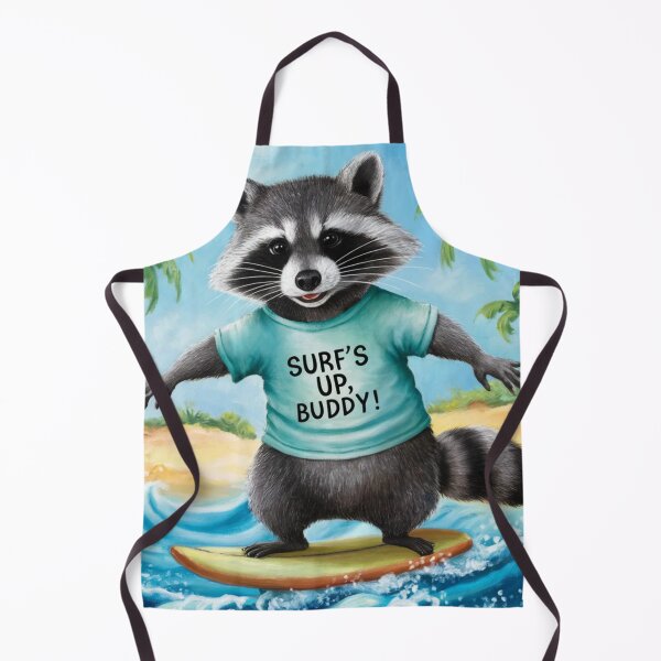 Item preview,  FUNNY MAPACHE SURFING "  designed and sold by Obinne.