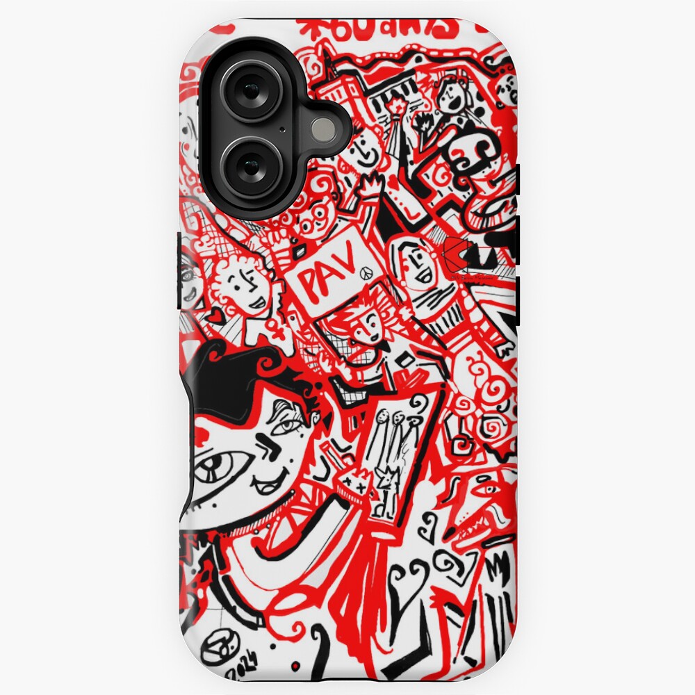 Vista previa del artículo con la obra «Funda resistente MagSafe para iPhone», diseñado y vendido por lutxana.