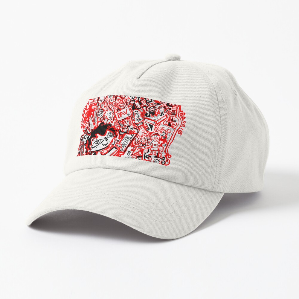 Vista previa del artículo con la obra «Dad hat», diseñado y vendido por lutxana.