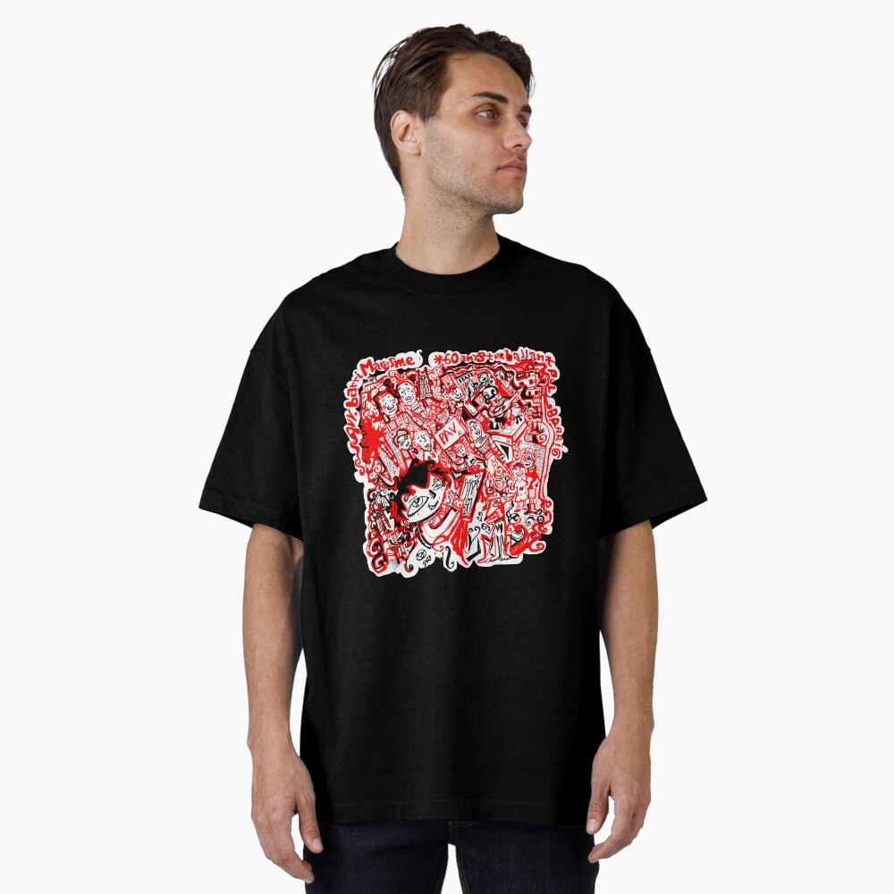 Vista previa del artículo con la obra «Camiseta holgada», diseñado y vendido por lutxana.