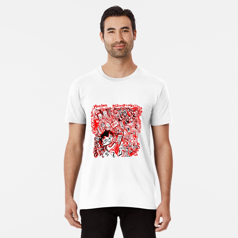 Vista previa del artículo con la obra «Camiseta premium», diseñado y vendido por lutxana.