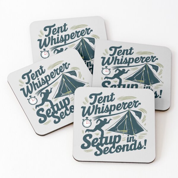 Item preview, Tent Whisperer Setup In Seconds Funny designed and sold by Little Designs.