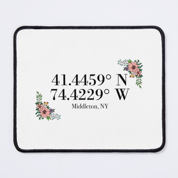 Item preview, Middleton, NY Coordinates designed and sold by mynameisliana.