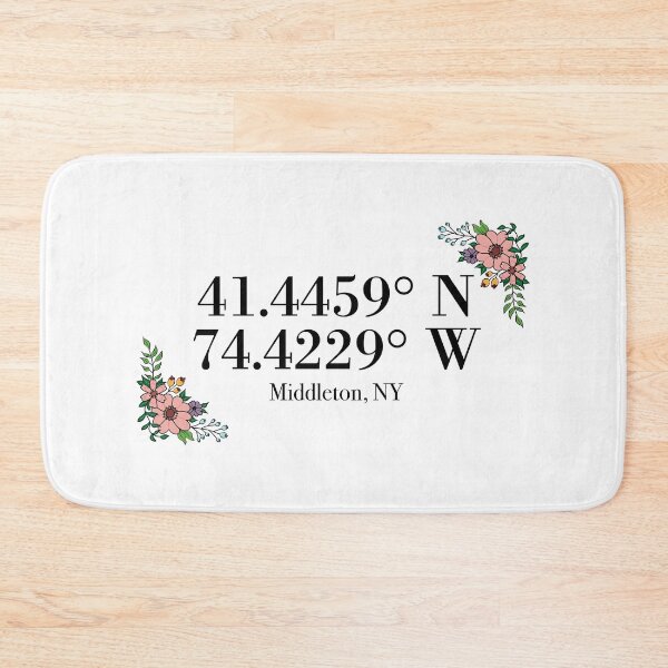 Item preview, Middleton, NY Coordinates designed and sold by mynameisliana.