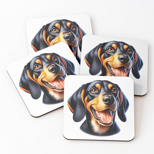 Item preview, Black And Tan Coonhound Face designed and sold by TheAnimalZ00.
