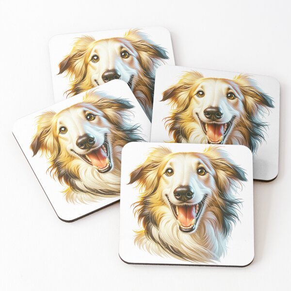 Item preview, Cute Borzoi Face designed and sold by TheAnimalZ00.