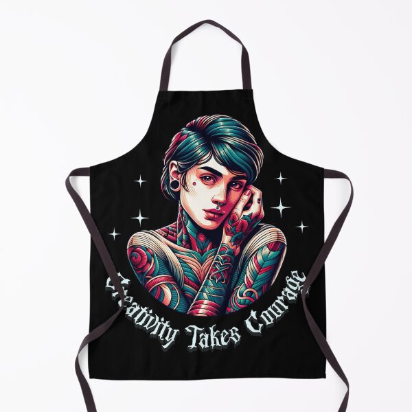 Item preview, Vintage Traditional Tattoo Artist Girl Gift designed and sold by InkyGenies.
