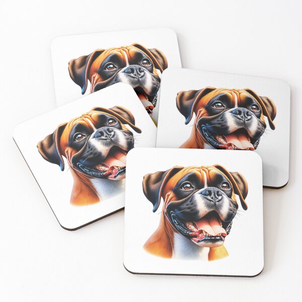 Item preview, Cute Boxer Face designed and sold by TheAnimalZ00.