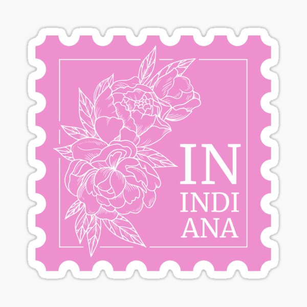 Item preview, Indiana State Stamp designed and sold by angela-w14.