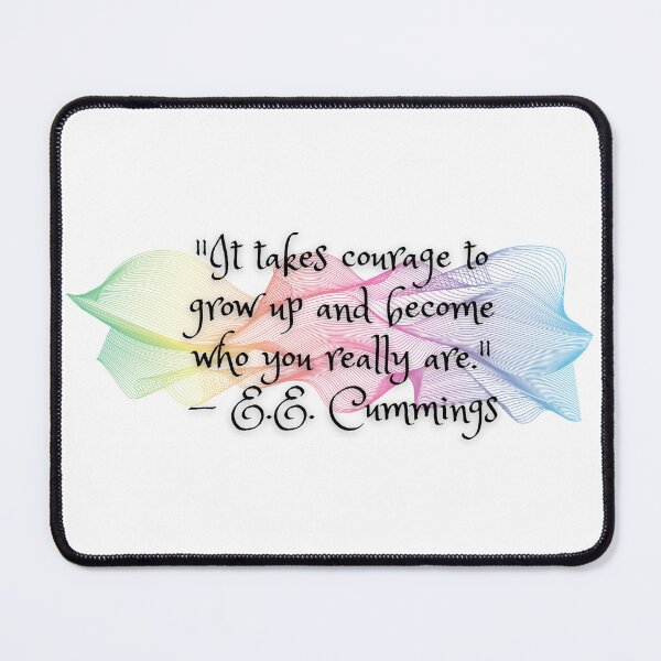 Item preview, An E.E. Cummings Quote for Pride Month designed and sold by BreezyBalloon.