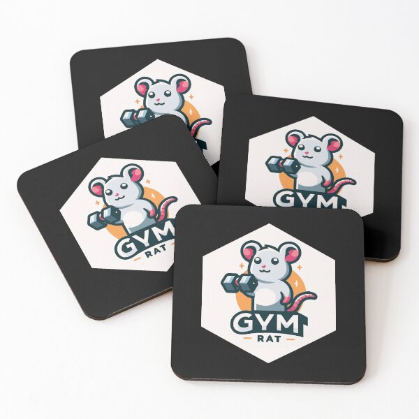 Item preview, Gym Rat Cute Animal Lover 1 designed and sold by Weknes.