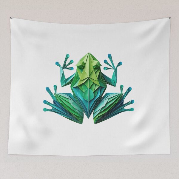 Item preview, Frog - Exotic Origami Animal Art Collection designed and sold by MiszungART.