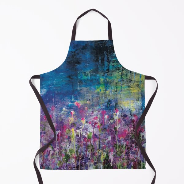 Item preview, May bloom - abstract painting expressive Highland landscape designed and sold by MercuryUrchin.
