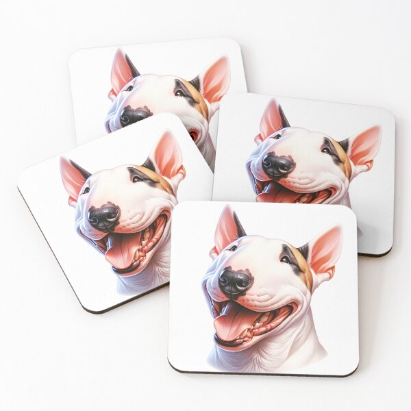 Item preview, Cute Bull Terrier Face designed and sold by TheAnimalZ00.