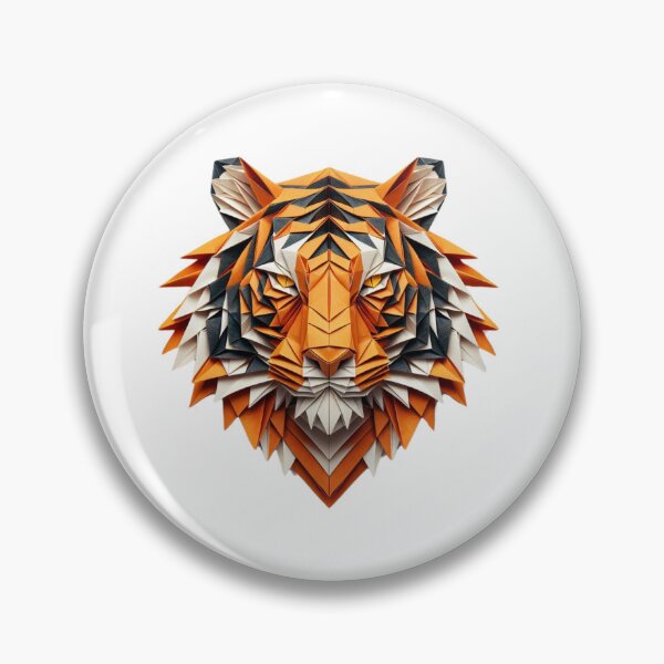 Item preview, Small Tiger - Exotic Origami Animal Art Collection designed and sold by MiszungART.