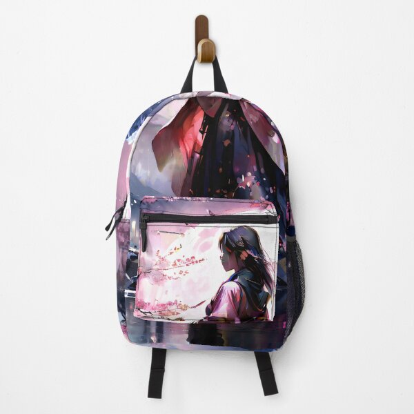 Item preview, Japanese Cherry Blossoms Lakeside - 01 designed and sold by KolosalPrints.
