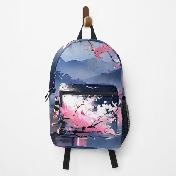 Item preview, Cherry Blossoms Lakeside - 02 designed and sold by KolosalPrints.