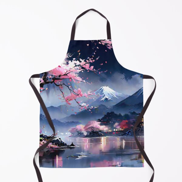 Item preview, Cherry Blossoms Lakeside - 02 designed and sold by KolosalPrints.