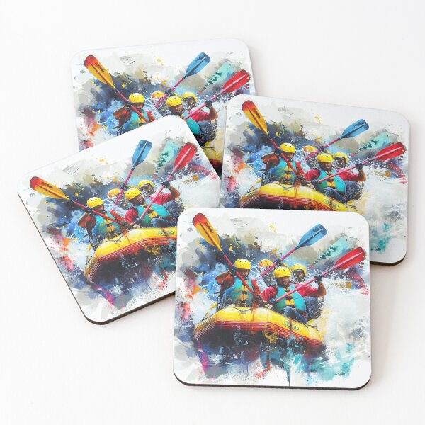 Item preview, Rafters kicking splashes colour manoeuvre Active Outdoors Inspired Art designed and sold by CDC40.