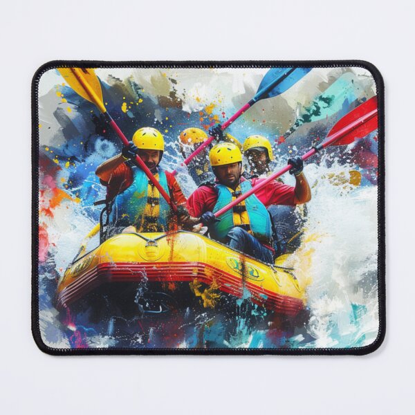 Item preview, Rafters kicking splashes colour manoeuvre Active Outdoors Inspired Art designed and sold by CDC40.