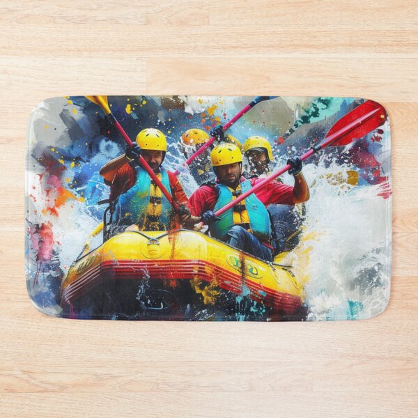 Item preview, Rafters kicking splashes colour manoeuvre Active Outdoors Inspired Art designed and sold by CDC40.