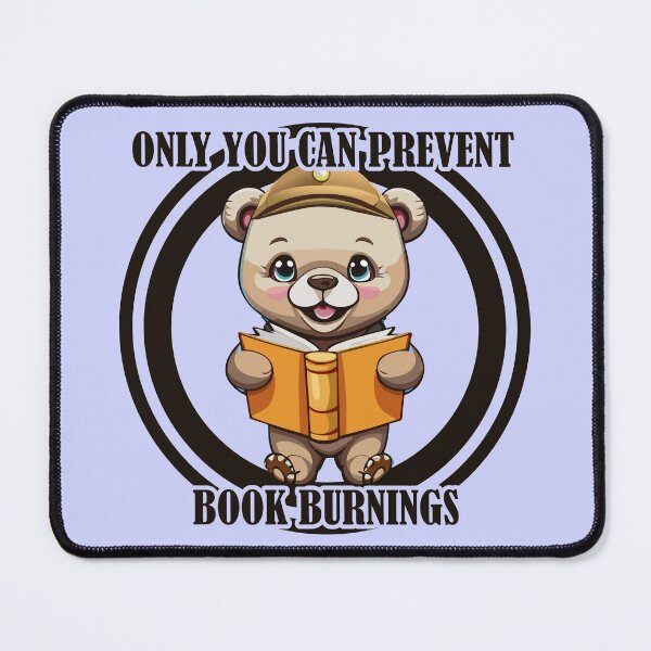 Item preview, Only you can prevent book burnings designed and sold by Handstand365.