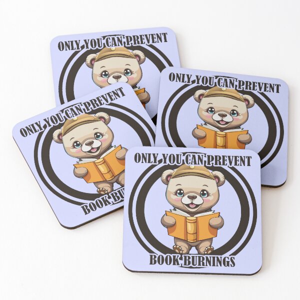 Item preview, Only you can prevent book burnings designed and sold by Handstand365.