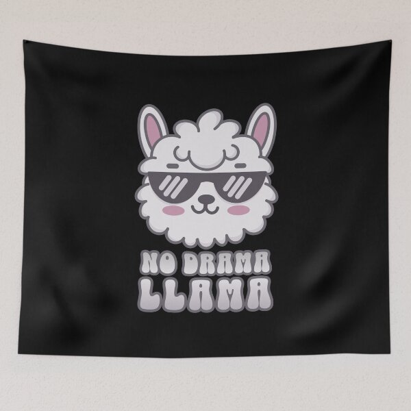 Item preview, No Drama Llama designed and sold by SeledineArt.