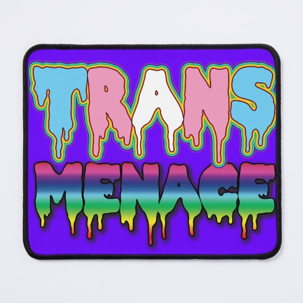 Item preview, Trans Menace (Rainbow) designed and sold by JesseValentine.