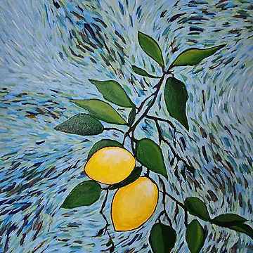 Artwork thumbnail, Two Lemons by RudyYoder